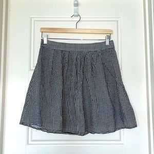 Old Navy gingham skirt